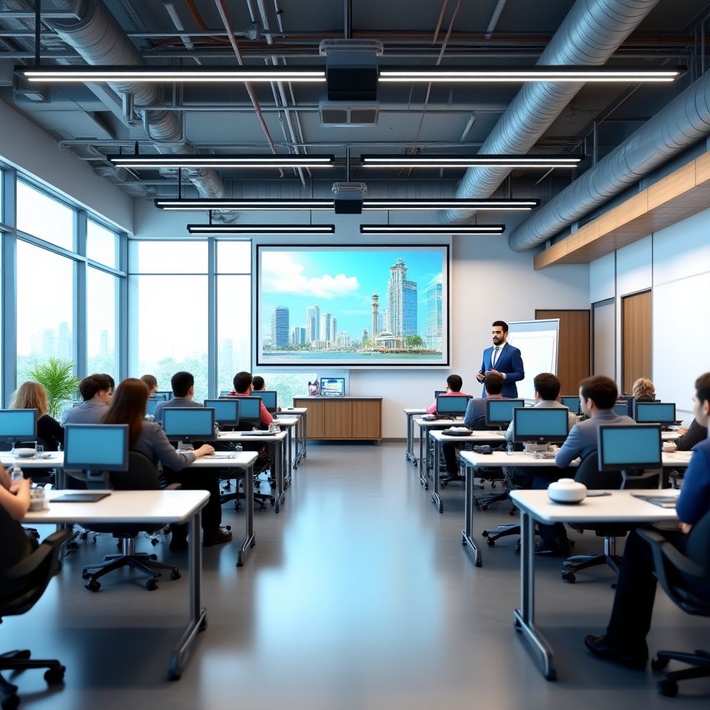 Modernas instalaciones de capacitación